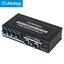 Профессиональный студийный контроллер монитора Alctron DMC02, усилитель распределения стереогарнитуры 2024 - купить недорого