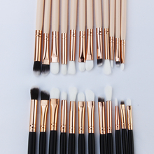 FLD Wood Handle Women Makeup Brushes Kit Eyeliner Eyebrow Make Up Professional Brush Set 2024 - buy cheap