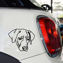 12*10cm carro adesivos labrador labi cão adesivo animal bonito decoração do carro acessórios jdm vinil decalques 2024 - compre barato