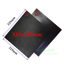 325x325mm nueva impresión magnética cama cinta Flex construir Kit de cinta para DIY Wanhao duplicador 9 impresora 3D ideal para impresión PLA 2024 - compra barato