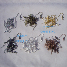 DIY accessories for earring making metal ear hook 6 different plating earring Making Departments Jewelry findings 50 pcs 2024 - buy cheap
