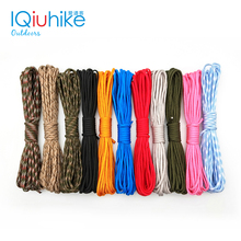 IQiuhike 5 Meters Dia.4mm 7 stand Cores Paracord for Survival Parachute Cord Lanyard Camping Climbing Camping Rope Hiking 2024 - buy cheap