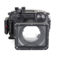 Чехол Meikon 40 m/130 ft для подводной камеры для дайвинга для камеры Fujifilm X-A2 с объективом 16-50 мм, водонепроницаемая сумка для Fujifilm X-A2 2024 - купить недорого