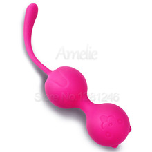 New 100% Safe Silicon Vibrator Kegel Balls Vibrator Sex Toys Bolas Vaginal Ball Tighten Aid Love Geisha Ball Ben Wa For Woman 2024 - buy cheap