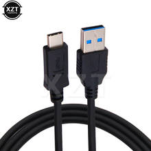 USB 3,1 Type C USB-C Штекерный разъем к стандартному USB 3,0 Type A Мужской кабель для передачи данных провод для быстрой зарядки для устройств TypeC горячая распродажа 2024 - купить недорого