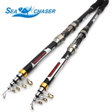 cheap 2.1M-3.6M sea fishing rod Carbon Travel fishing rod telescopic Ocean Fishing Tackle feeder carp pole  Free shipping 2024 - buy cheap