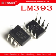 10 piezas LM393P DIP8 LM393 DIP LM393N 393 DIP-8 IC nuevo y original 2024 - compra barato