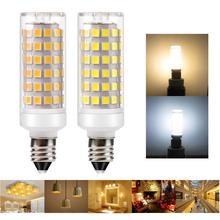 New Sale 110V 220V Dimmable Ceramic LED Light Bulb G9 E11 E12 E14 E17 BA15D 9W DC 2835 Light Bulb Replace Halogen For Chandelier 2024 - buy cheap