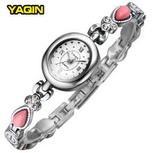 Women Watch Brand YAQIN Steel Bracelet Watches Lady Fashion Luxury Clocks Casual Relogio Feminino Girls Dress 5 Colors 2024 - buy cheap