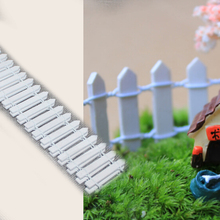 Микро пейзаж заборы мини кукольный домик сцена деревянные заборы украшения DIY Сад моделирование забор миниатюрный маленький деревянный забор 90*5 см 2024 - купить недорого