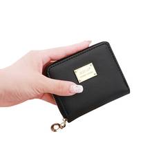 Women Wallet Purse Women Leather Small Wallet Card Holder Zip Coin Purse Clutch Handbag 2017 Bag Lady Purse Carteras Mujer Purse 2024 - buy cheap