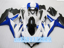 Blue White Fairing Kit for A GSXR 600 750 08 09 10 K8 GSX-R 600 750 GSXR600 GSXR750 2008 2009 Motorcycle Fairings set-Dor 2024 - buy cheap