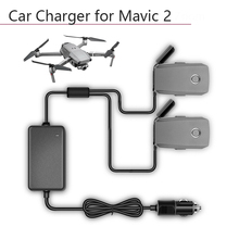 1 To 2 Car Charger for DJI Mavic 2 Pro Zoom Drone Battery with 2 Battery Fast Charging Hub Travel Transport Outdoor Accessories 2024 - buy cheap