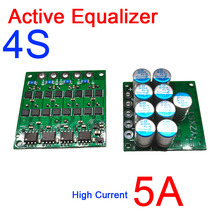 4S 3S 12V Li-ion Lifepo4 Lithium battery Active Equalizer protection board 5A current charge pump Equivalent parallel Balance 2024 - buy cheap