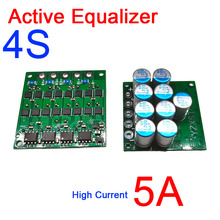 4S 3S 12V Lithium ion Lifepo4 battery Active Equalizer protection board 5A current charge pump Equivalent parallel Balance 2024 - buy cheap