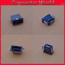 micro usb jack 4p 4 pins mini usb connector charging port socket power socket for mobile phone tablet pc 100pcs/lot 2024 - buy cheap