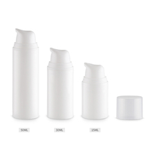 15ml 30ml 50ml white Airless Bottle Cosmetic Lotion Cream Pump Small Travel Skin Care Cream Container Press Dispenser Bottles 2024 - buy cheap