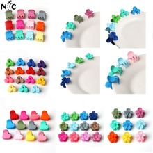 10 pcs Small Hair Claw Cute Candy Color Flower Mini Hair Jaw Clip For Girls Children Hairpin Baby Hair Accessories Random Color 2024 - buy cheap