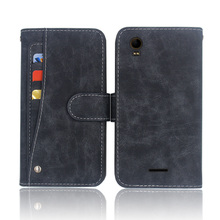 Hot! Gigabyte GSmart Elite Case High quality flip leather phone bag cover case with Front slide card slot 2024 - buy cheap