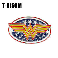 T-DISOM New Wonder Woman пряжка на ремешке Прямая поставка модная пленка пояс героя пряжка для ремня ювелирные аксессуары 2024 - купить недорого