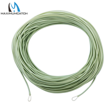 Maximumcatch 100FT Floating Fly Line With Exposed Loop WF 5/6/8 Trout Moss Green Fly Fishing Line 2024 - buy cheap