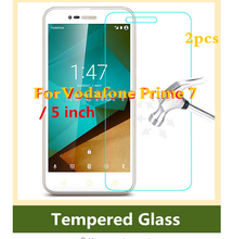 Filme protetor de tela de vidro temperado, 2 peças para voafone smart prime 7 vfd600 2024 - compre barato