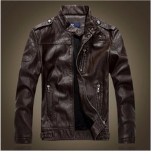 Autumn And Winter New Motorcycle Leather Jackets Men Thicken Pu Leather Clothing Business Casual Coats 2024 - buy cheap