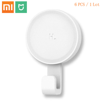 xiaomi Mihome Little Adhesive Hooks Strong Bathroom bedroom Kitchen Wall Hooks 3kg max load up new arrival for xiaomi life 2024 - buy cheap