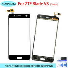 KOSPPLHZ-Digitalizador de pantalla táctil para ZTE Blade V8, lente de cristal frontal, Panel táctil de teléfono móvil, Sensor v 8, pantalla de herramientas, 5,2 pulgadas 2024 - compra barato