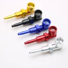 10pcs Creative Screw Pipe Metal  Herb Smoking Pipe Wholesale Cheap Mini Free Type Diy Smoke Cigarettes Snuff Tube Tobacco Pipes 2024 - buy cheap