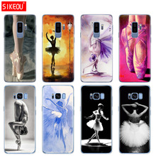 silicone case for Samsung Galaxy S9 S8 S7 S6 edge S5 S4 S3 PLUS phone cover Ballet Ballerina Dancer Shoes 2024 - buy cheap