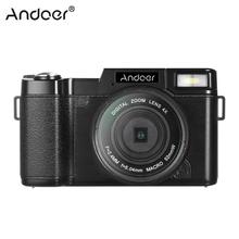 Andoer R1 1080P Full HD 24MP Digital Camera Camcorder 3.0" Rotatable Anti-shake 4X Digital Zoom Flashlight w/UV Filter 2024 - buy cheap