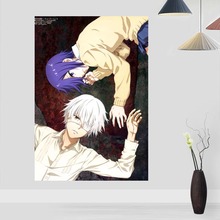 Imagen moderna de Tokyo Ghoul, pinturas en póster para pared de salón, arte, tela de seda, decoración, póster para niños, regalo 2024 - compra barato