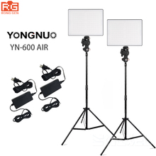 YONGNUO YN600 Air LED камера для видеосъемки 3200 K-5500 K Комплект для Canon Nikon Pentax Olympus Samsung DSLR & Camcorder 2024 - купить недорого