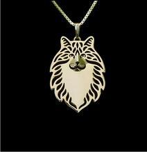 Wholesale Handmade Boho Chic Norwegian Forest Cat Pendant Necklace Female and Male Gift Jewelry Pendant-12pcs/Lot 2024 - buy cheap