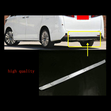 For TOYOTA Alphard 2015-2019 1PC Car Rear Bumper Diffuser Lip Spoiler Cover Trim ABS Car Styling Auto Protect Accessories 2024 - buy cheap