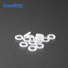 Gearway Translucent Silicon O Ring Seal Gasket 1mm CS Food Grade O-Ring Seal 13/14/15/16/29/30mm OD VMQ Oring Sealing Gasket 2024 - buy cheap