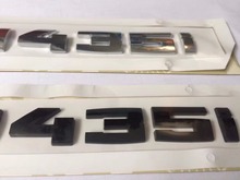 car rear emblem sticker M320i M550I M435i M325i M135i M235i M350i M500i M1 M2 M3 M4 M5 X3M X4M X5M X6M for Germany car B* series 2024 - buy cheap