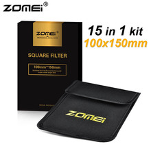 Zomei-Kit de filtros para lentes de Color para Cokin Z, 15 en 1, 100x150mm, ND2, ND4, ND8, ND16, ND2, ND4, ND8 + 8, 100mm x 150mm 2024 - compra barato