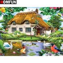 HOMFUN Full Square/Round Drill 5D DIY Diamond Painting "landscape" Embroidery Cross Stitch 5D Home Decor A01729 2024 - buy cheap