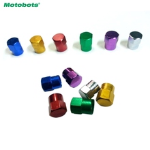 Motobot tampas de haste de válvula de pneu de carro, 1000 peças, de metal, 6 cores dourado, azul, vermelho, prata, verde, roxo # ca5483 2024 - compre barato