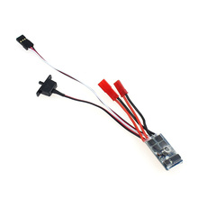 F05427 RC Car 10A Brushed ESC Two Way Motor Speed Controller No Brake for 1/16 1/18 1/24 RC Car Boat Tank 2024 - buy cheap