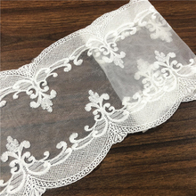 15Yards 15cm Width White High Quality Clothing Material DIY Craft Wedding Embroidery Lace Trim 2024 - buy cheap