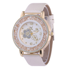 Кварцевые часы с бриллиантовым бриллиантом и розовым узором, relogio feminino reloj mujer 2024 - купить недорого