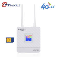 TIANJIE CPE903 3G 4G LTE wifi router WAN/LAN Port Dual external antennas Unlocked wireless CPE router With Sim Card Slot 2024 - buy cheap