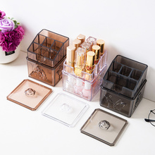 Acrylic Makeup Organizer Storage Box Cosmetic Box Lipstick Jewelry Box Case Holder Display Stand make up boxes organizer Holder 2024 - buy cheap