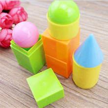 Geometric Shapes Solids Oyuncak Montessori Toys For Children Educational Toy Materials Juguetes Math Baby Brinquedos Educativo 2024 - buy cheap