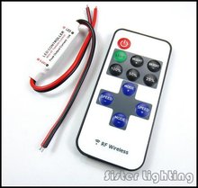 RF Mini Dimmer DC5-24V with 11key Remote For Single Color 5050 3528 5630 5730 3014 Led Strip Free shipping 2024 - buy cheap