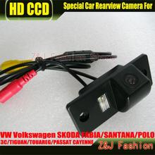 Car Rear View Camera for CAYENNE VW Volkswagen SKODA FABIA-SANTANA-POLO 3C-TIGUAN-TOUAREG-PASSAT Back up Camera ZJ 2024 - buy cheap