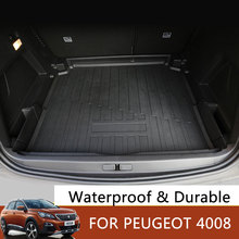 All Weather Cargo Liner Trunk Mat Trunk tray For PEUGEOT 4008  protection waterproof 2018 2019 2017 2016 2024 - buy cheap